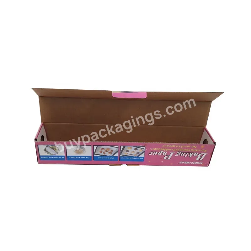 Package Roll Manufacturers Custom Logo Aluminum Foil Paper Food Packing