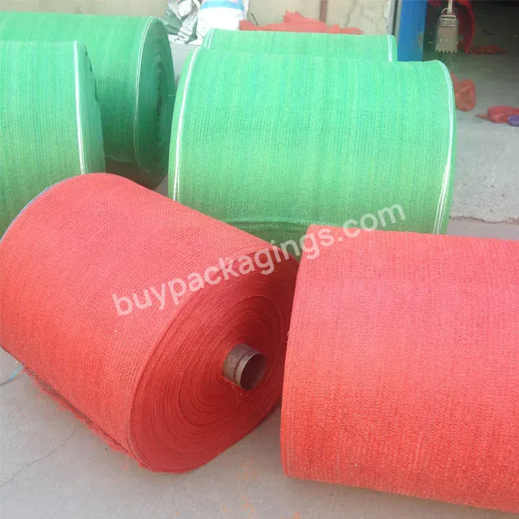 Packages Sack Plastic Hdpe Raschel Mesh Net Bags For Potatoes Vegetables In Roll