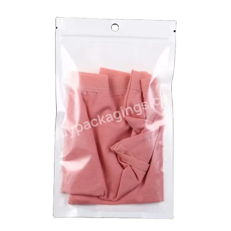 Packaging Bags Zip Lock Bag With Transparent Resealable Shipping Zip Lock Packaging Zip Lock Ziplock Clothes For Clothes