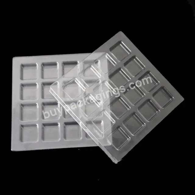 Packaging Blister Chocolate Boxes Vacuum Form Inserts Tray Custom Plastic Food Pet Accept