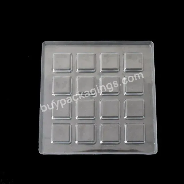 Packaging Blister Chocolate Boxes Vacuum Form Inserts Tray Custom Plastic Food Pet Accept