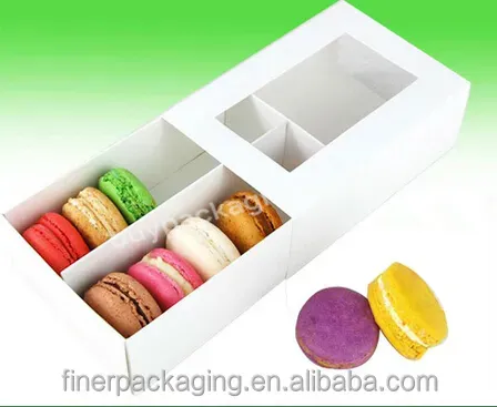 Packaging Box Paper Box Food With Clear Pvc Window