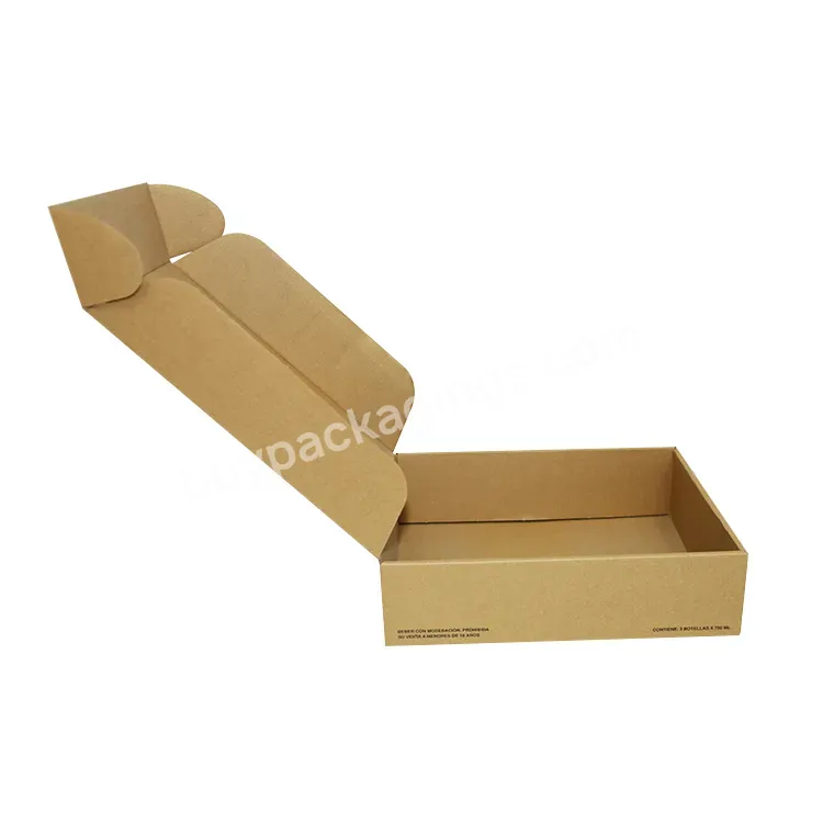 Packaging Boxes Custom Logo Clothing Packing Box Packaging Corrugated Shipping Carton Box