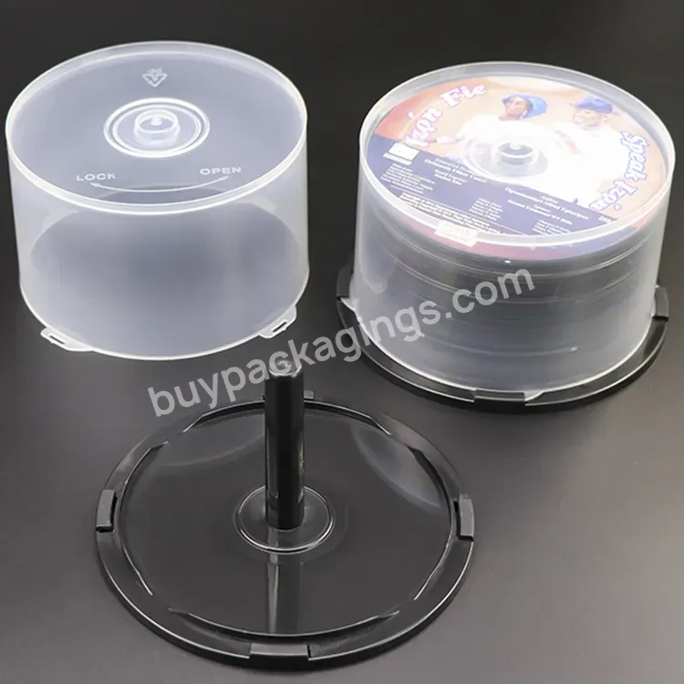 Packaging Cd-r Case Empty Cd/dvd Cake Box With Spindle Holds 50 Disc Capacity Dvd-r Case Dvd/cd Cake Box - Buy Dvdr/cdr Cake Box,Cd-r Case,Dvd-r Case.