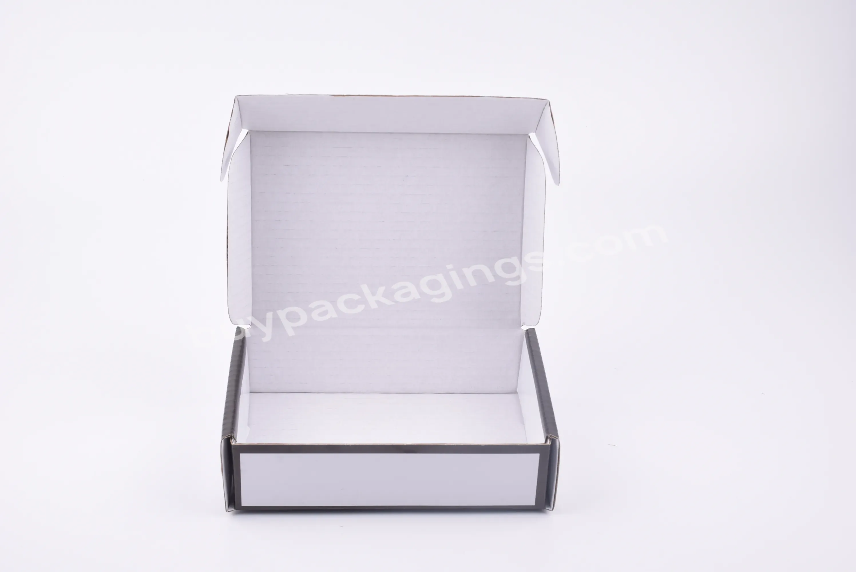 Packaging Custom Fashion Luxury Gift Corrugated Shipping Paper Box For Garments Gift Folding Clothing Boxes