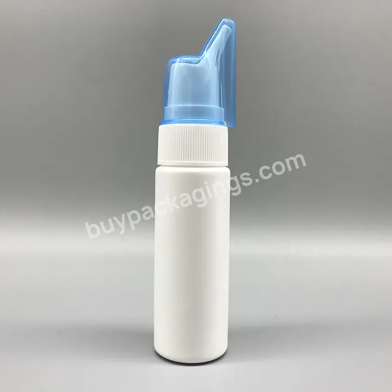 Packaging Pharmaceutical 22mm 60ml Empty Pe Plastic Nasal Spray Pump Bottle For Cosmetic