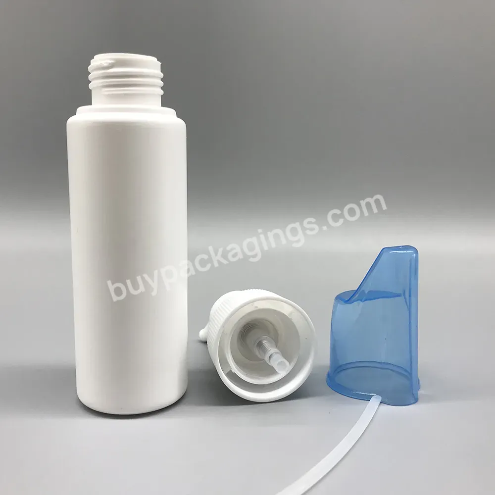 Packaging Pharmaceutical 22mm 60ml Empty Pe Plastic Nasal Spray Pump Bottle For Cosmetic