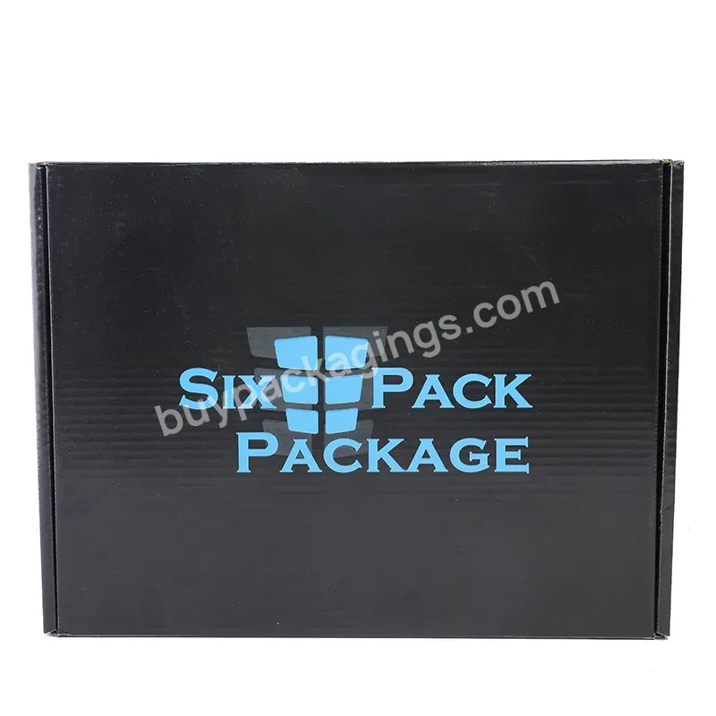 Packaging Shipping Box Customized Logo Pink Packaging Folding Corrugated Box
