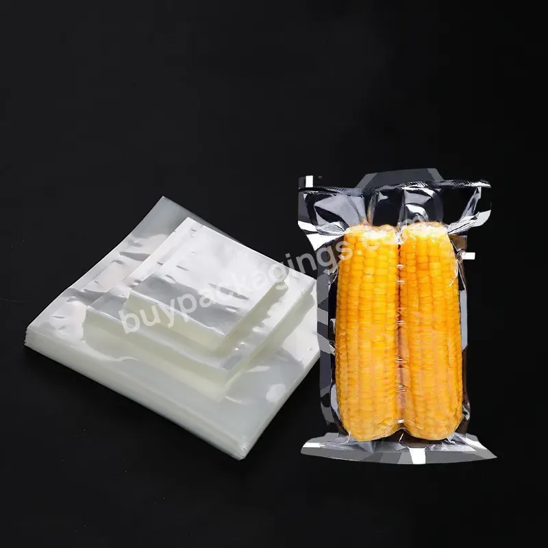 Packing Bag Food Vacuum Bags Vacuum Sealer Bag Food Packaging Vacuum Food Transparent