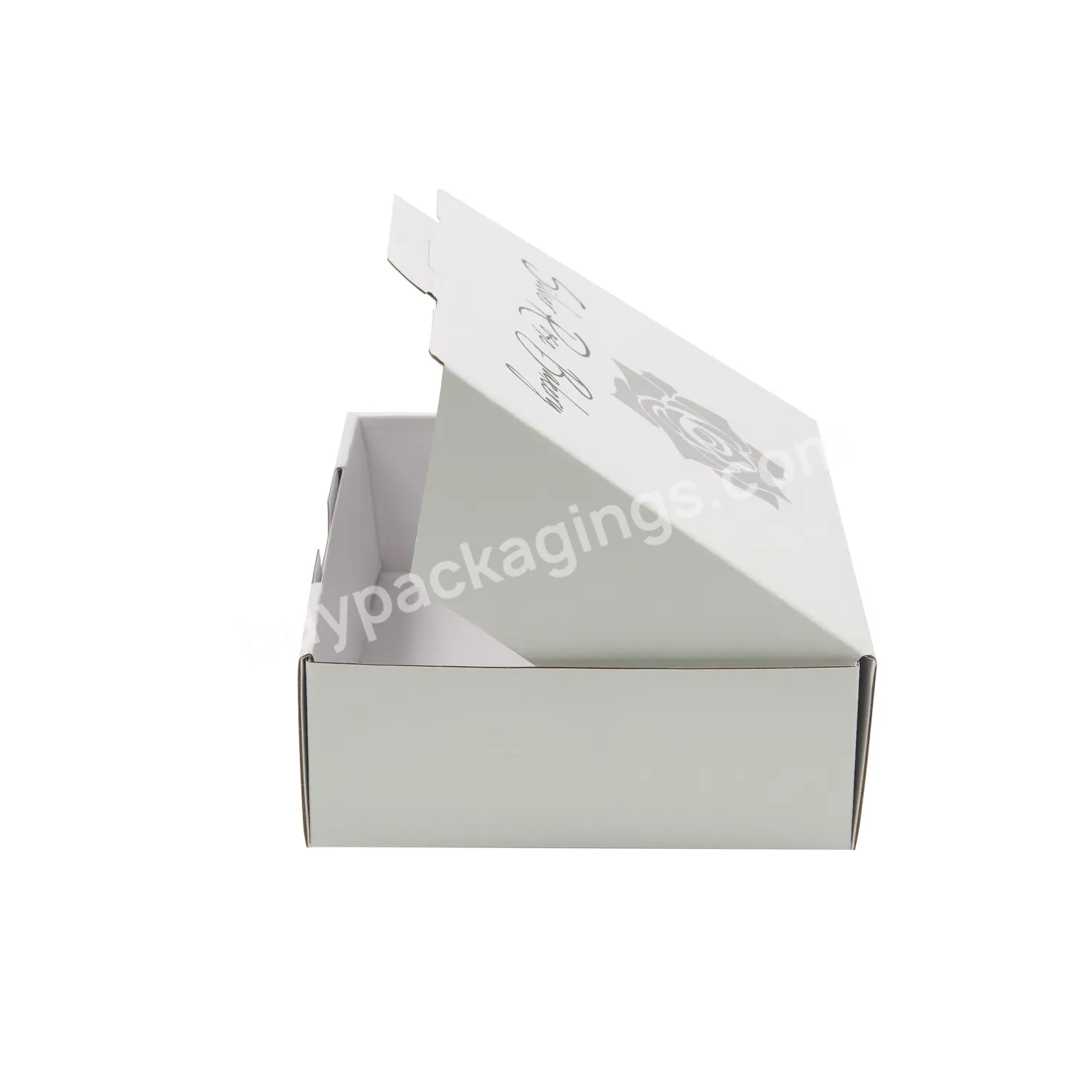 Packing Cardboard Clothing Box Custom Logo Shipping Mailer Boxes