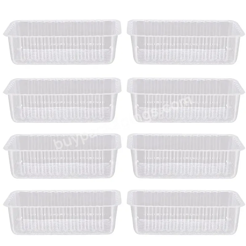 Packing Inner Tray Transparent Green Bean Cake Plastic Tray