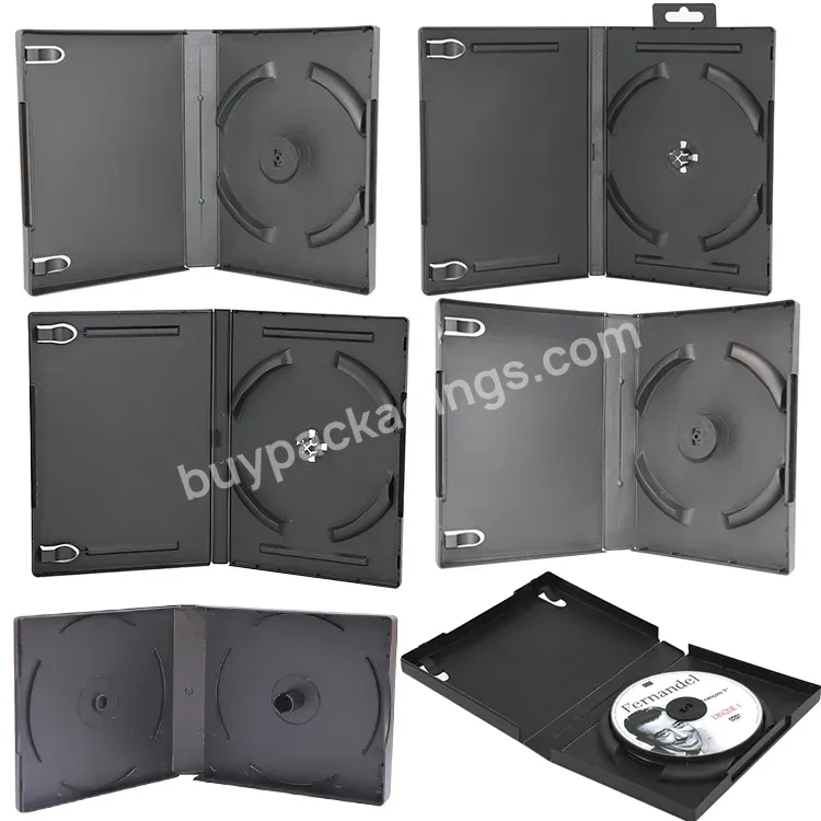 Packing Plastic Storage Dvd Slim Box External Single Packing Dvd Covers Cd Case Storage