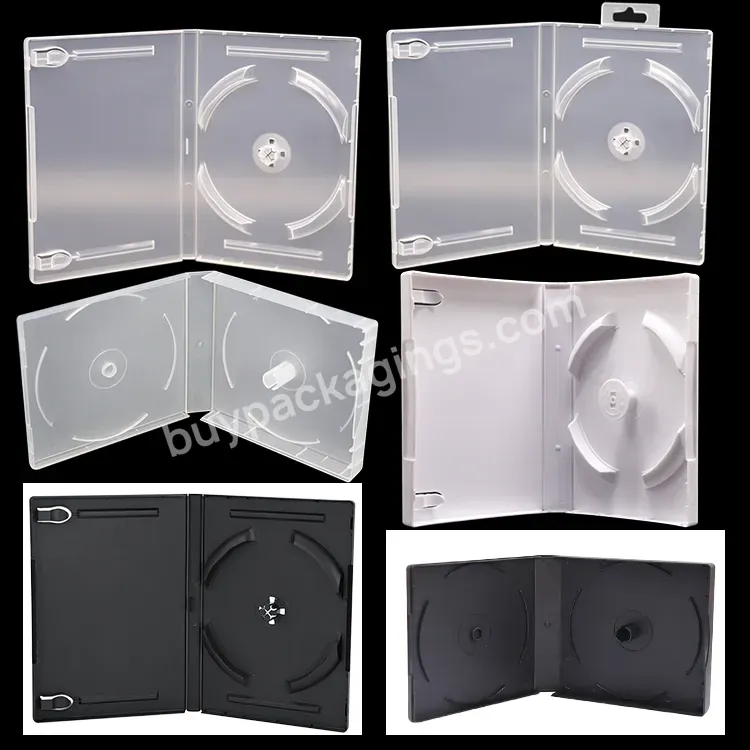 Packing Plastic Storage Dvd Slim Box External Single Packing Dvd Covers Cd Case Storage