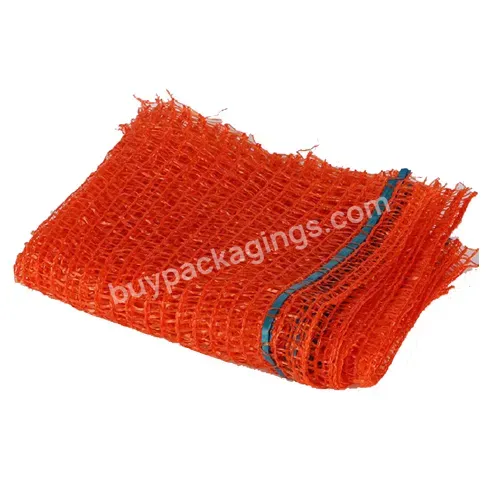 Packing Rolls Vegetable Potato Onion Packages Sack Pe Raschel Mesh Bag Hot Sale Products