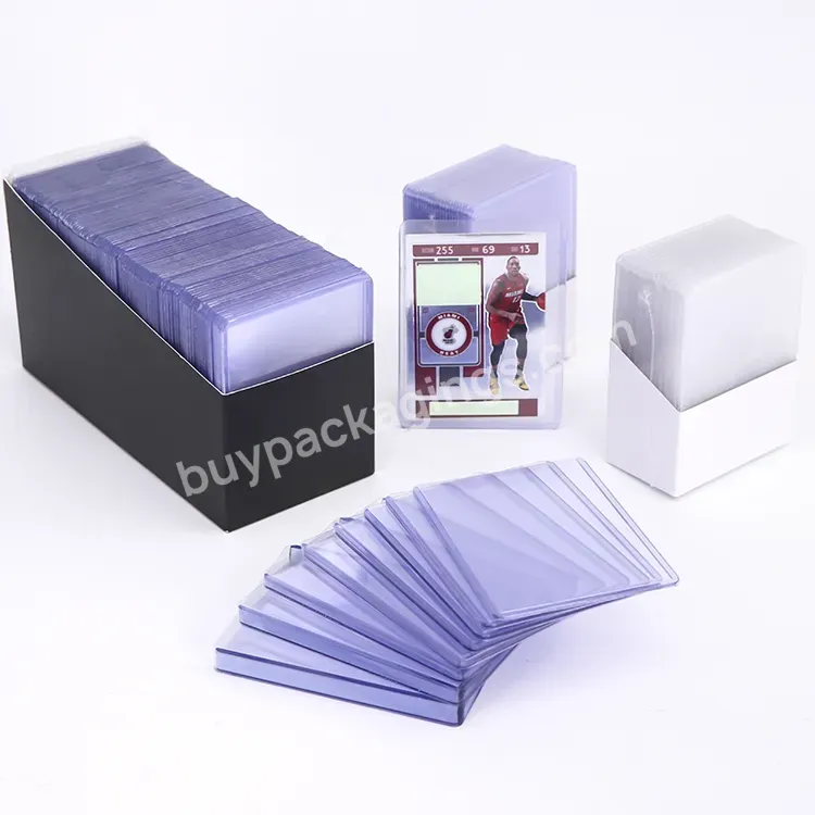 Panini Basketball Baseball Sports Trading Card Holder Collection Protect Toploader 3x4 35pt Toploader Card Sleeve For Pokemon - Buy Toploader Card Sleeve Clear,Trading Card Holder,Toploader 3x4.