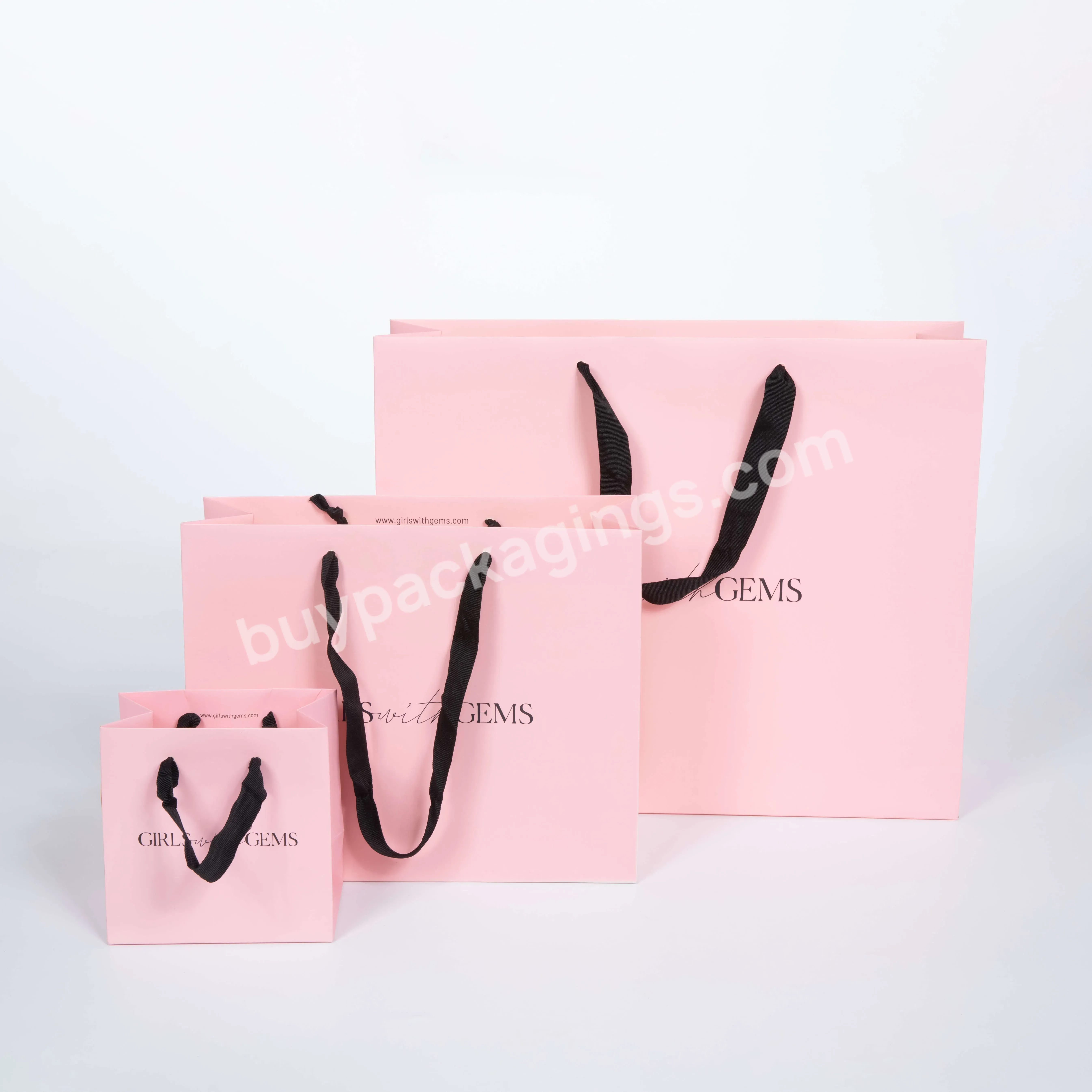 Paper Bags For Wedding Free Shipping Gift Paper Bags Festival Packaging Clothing Candy Bag