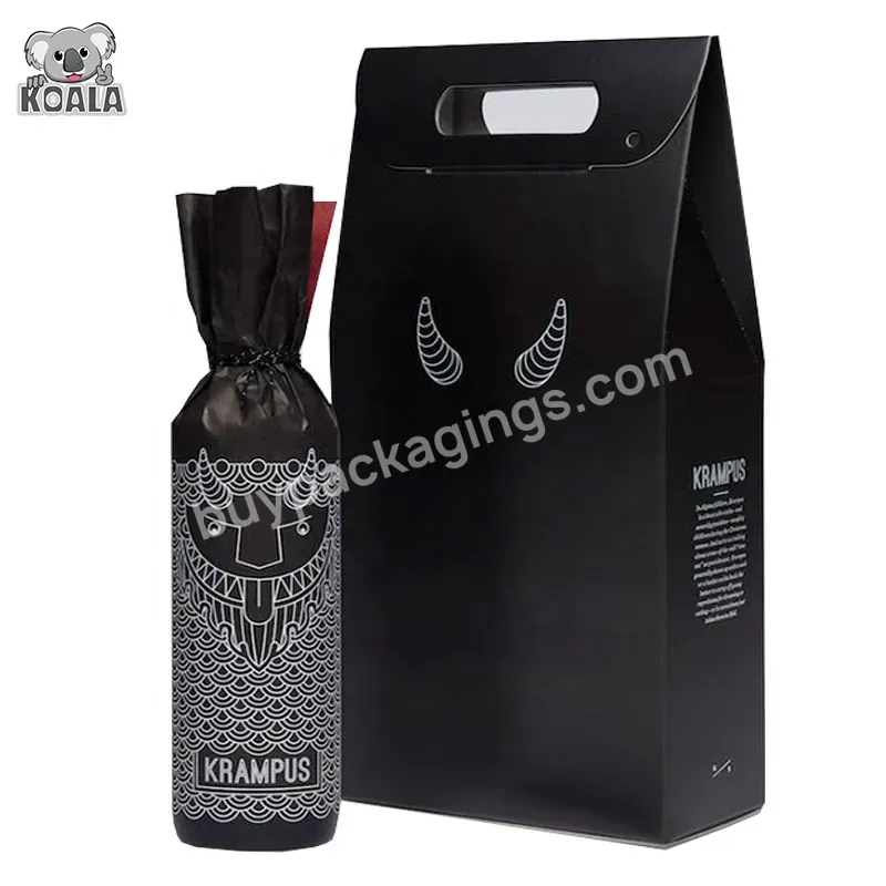 Paper Box For Wine 5 Liter 750ml Wine Gift Box For 2 4 Bottle