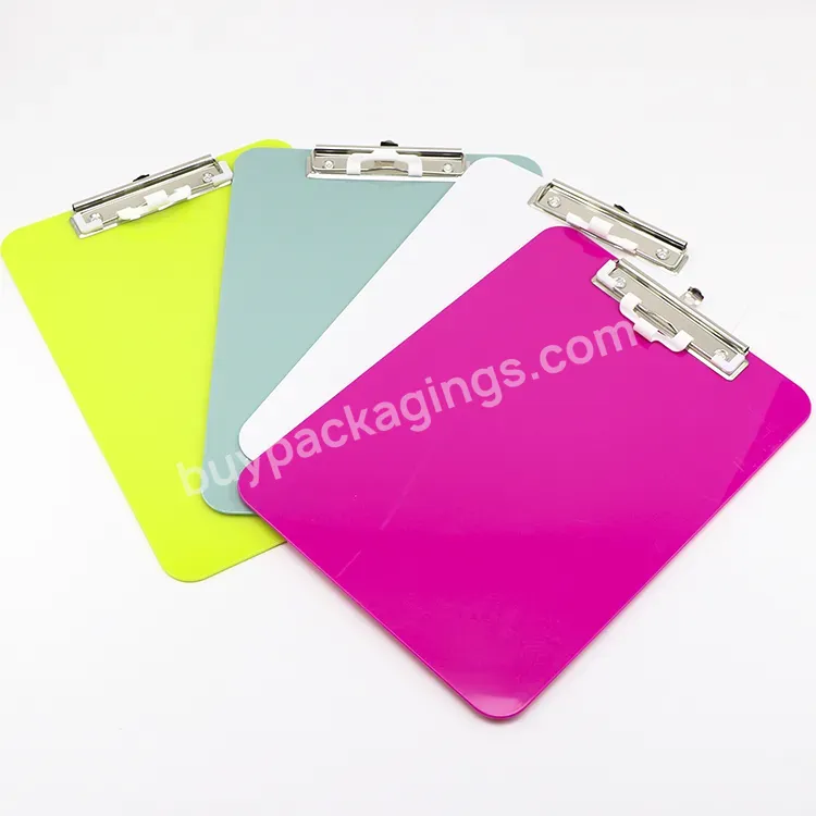 Paper Holder Notepad Office School Teacher Classroom Plastic Memo Storage Clipboard File Folder Box Plastic Nursing Clipboard - Buy Nursing Clipboard,Memo Storage Clipboard,File Folder Box.