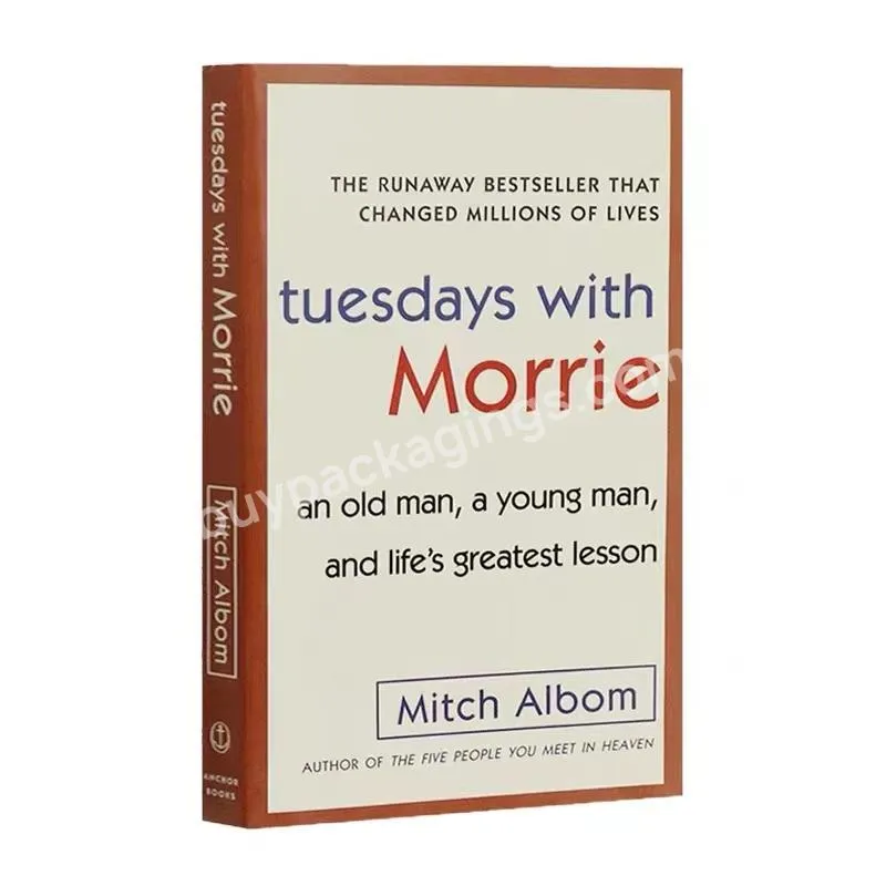 paper & paperboard print foradultsTop five palm books in the United StatesAutobiographical long non-fiction Tuesdays with Morrie