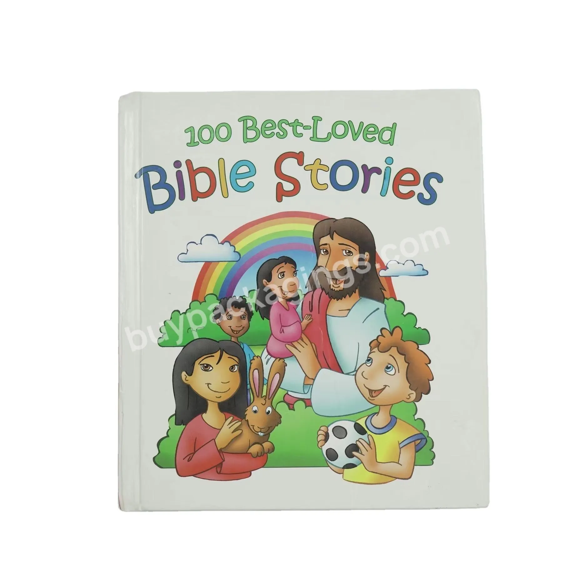 paper & paperboard printing  Cheapest One hundred Locking wire hardcover story  novel  for publishing printing children Bible