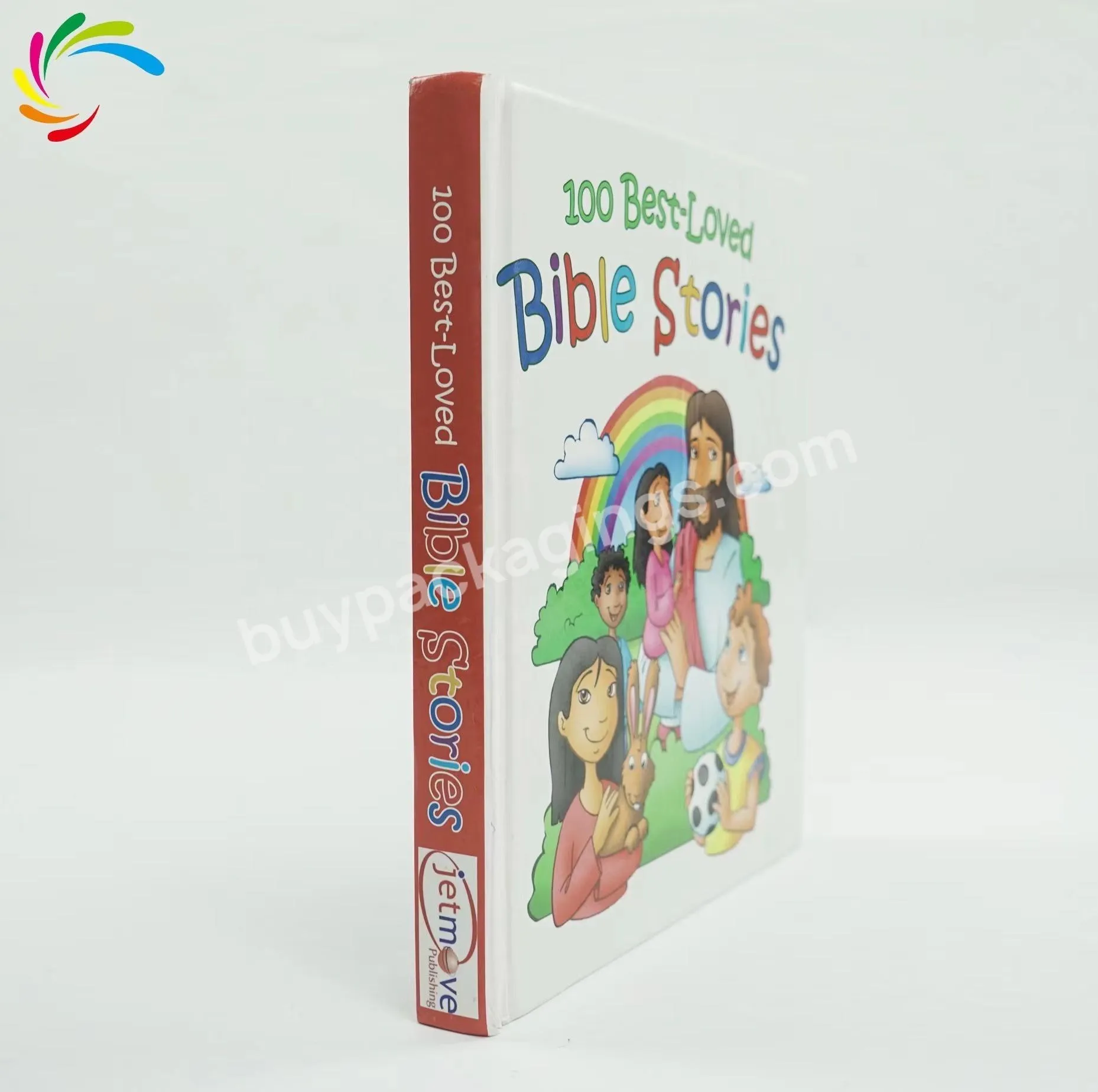 paper & paperboard printing  Cheapest One hundred Locking wire hardcover story  novel  for publishing printing children Bible