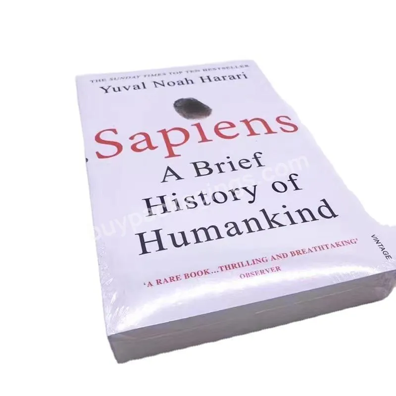 paper & paperboard printing  Israeli super bestseller English original makes humans re-examine their Homo sapiens