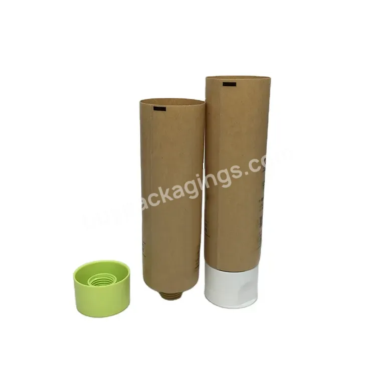 Paper-plastic Packaging Tube For Cosmetic 30ml-150ml Eco-friendly Material Cosmetic Packaging Tube