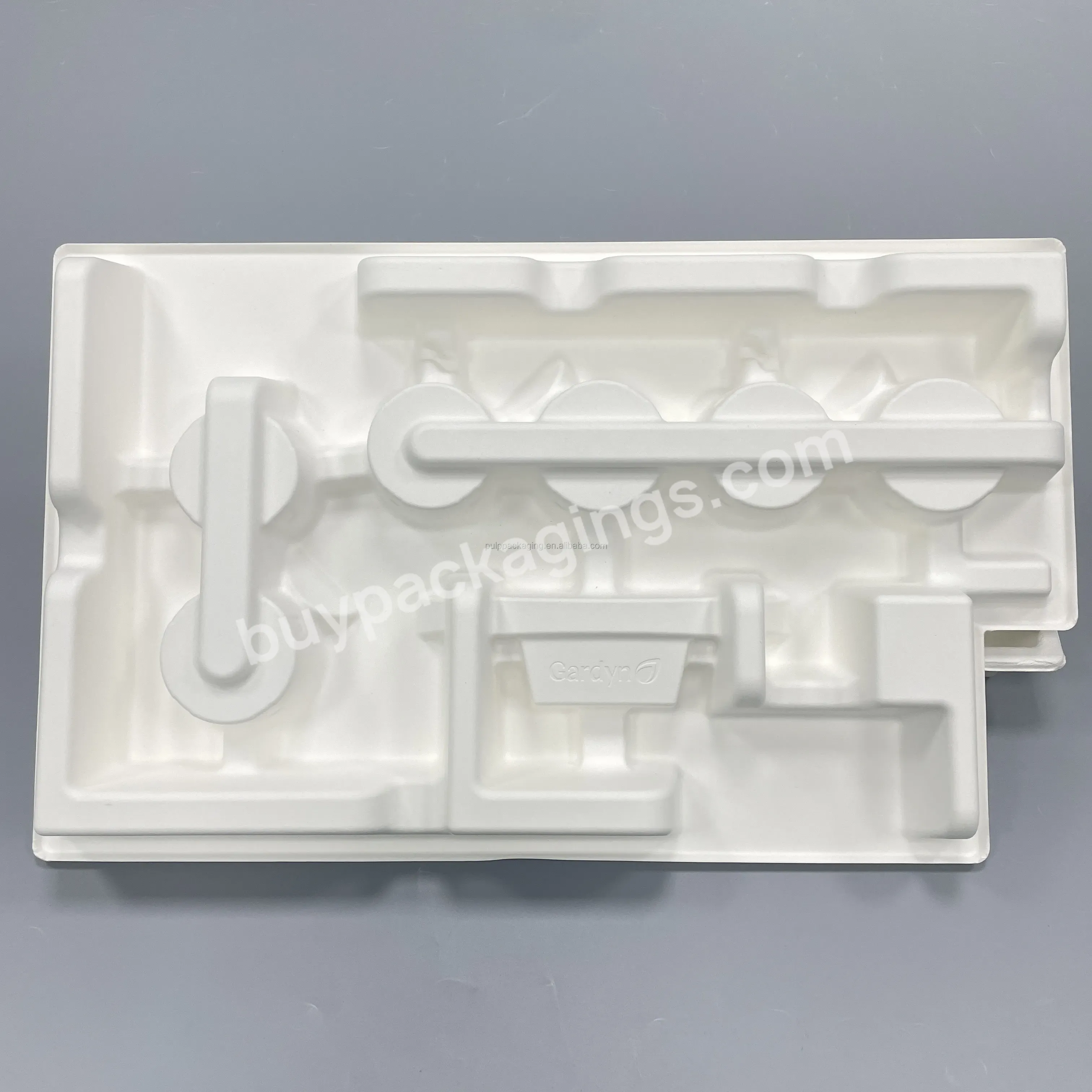 Paper Pulp Tray Packaging Manufacturing Oem Mold Pulp Tray - Buy Recycle Paper Pulp Biodegradable Insert Tray,Biodegradable Paper Tray Packaging Molded Bagasse Pulp Tray,Eco- Friendly Paper Pulp Insert Tray Molded Paper Tray.