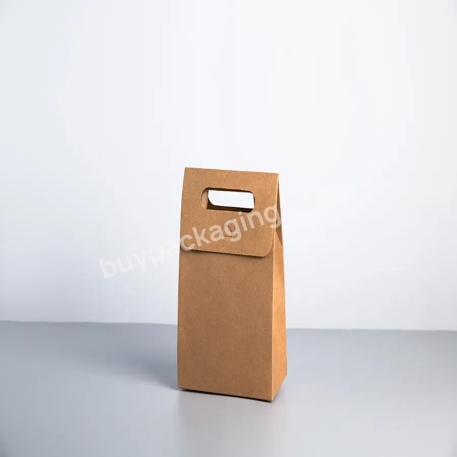 Paper Shopping Bag Wholesale Paper Bag With Logo Print Custom High Quality Take Away Paper Bag