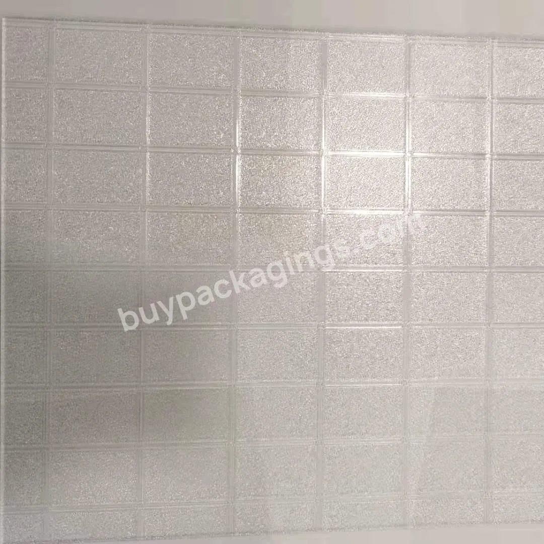 Patterned Polystyrene Ps Sheet Gpps Pattern Embossed Sheet For Shower Door