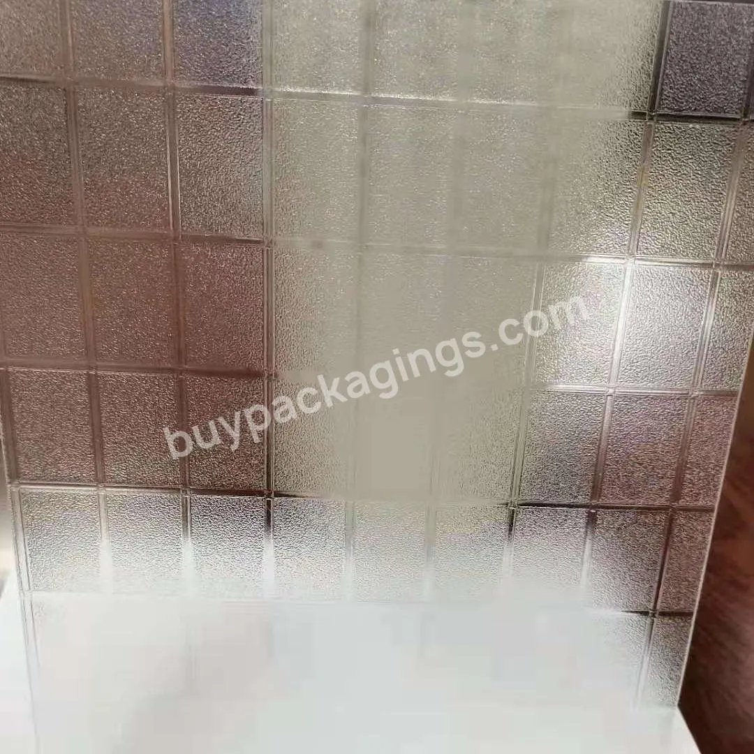 Patterned Polystyrene Ps Sheet Gpps Pattern Embossed Sheet For Shower Door