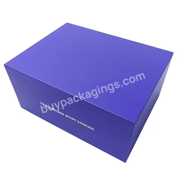 P&c Blue Matt Lamination Gift Watch Chocolate Box Lid And Base Box