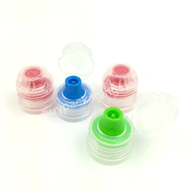 Pco 1810 1881 28mm Sport Water Flip Top Cap With Tamper Evident For Drink Bottle