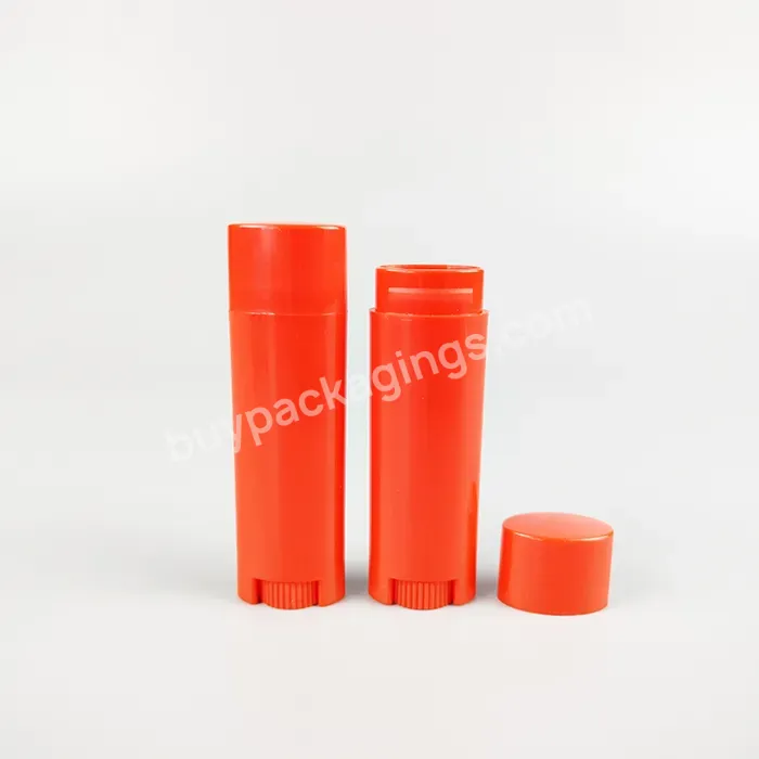 Pcr Pp Recycle 5g Oval Twist Lipstick Tubes / Lip Balm Containers / Chapstick Tubes For Lip