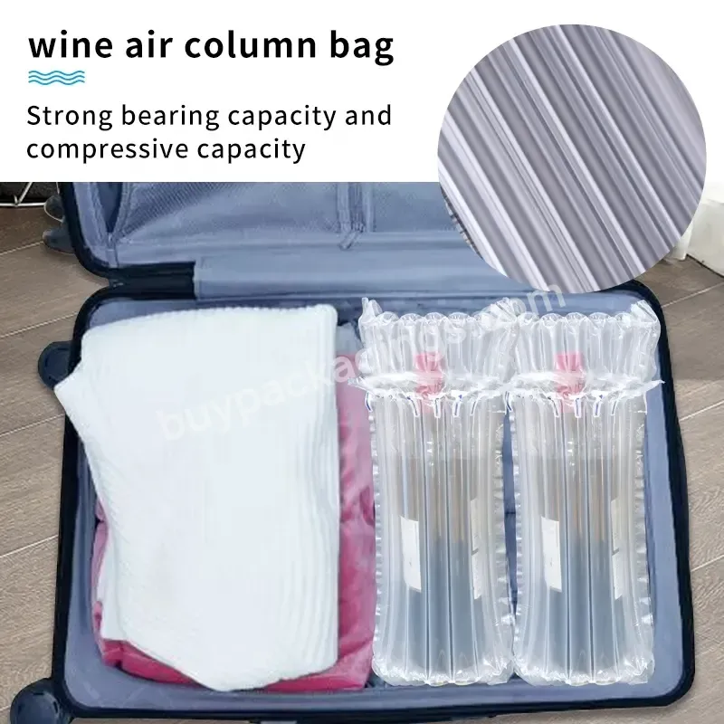 Pe Made Shock Proof Bubble Packing Column Air Protection For Wrap Wine