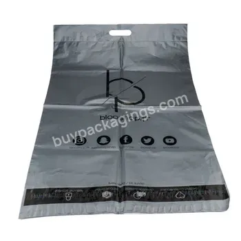 Pe Material Black Poly Mailer Pink Packing Bag Shipping Envelope Custom Print Handle Bag For Packaging