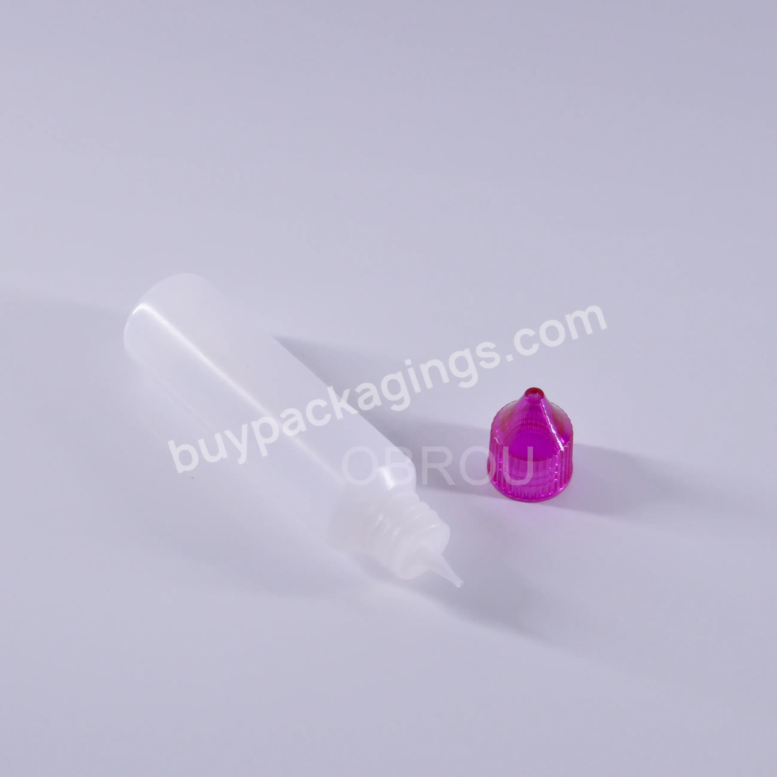 Pe Plastic Pen Shape Squeezed Glue Pigment Dropper Bottle 15ml 20ml 30ml 50ml With Screw Cap