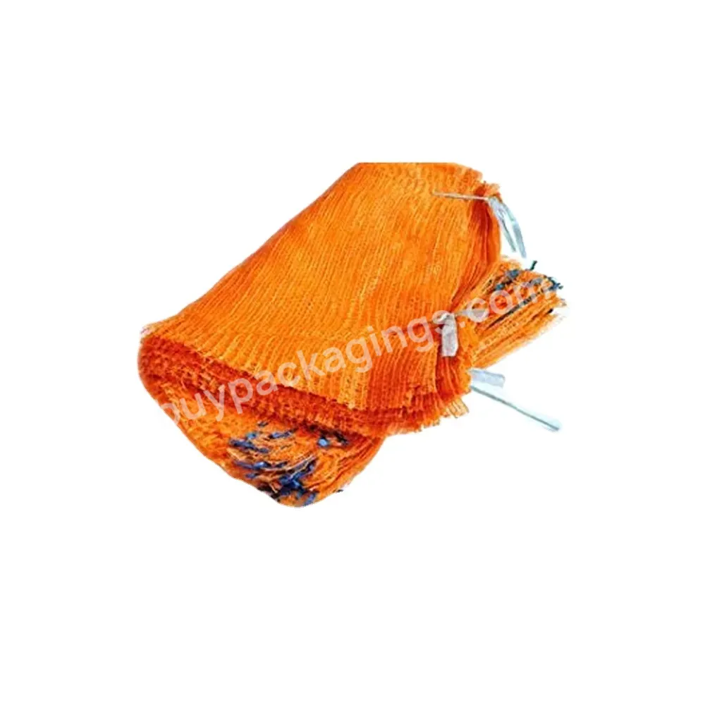 Pe Pp Plastic Small Onion Bags Firewood Mesh Breathable Sacks 25kg 50kg Net Recycled Mesh Bag Hot For Sale