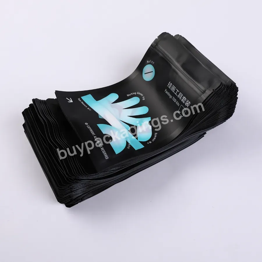 Pe Self Sealing Bag Custom Printed Resealable Transparent Soft Plastic Fishing Bait Packaging Bag Fishing Lure Bag With Zip Lock