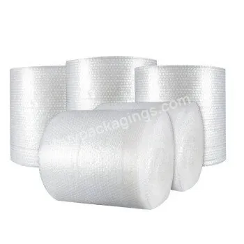 Perforated Air Bubble Cushioning Roll Foil Tear Line Protective Packaging Plastic Air Bubble Film Wrap For Packing