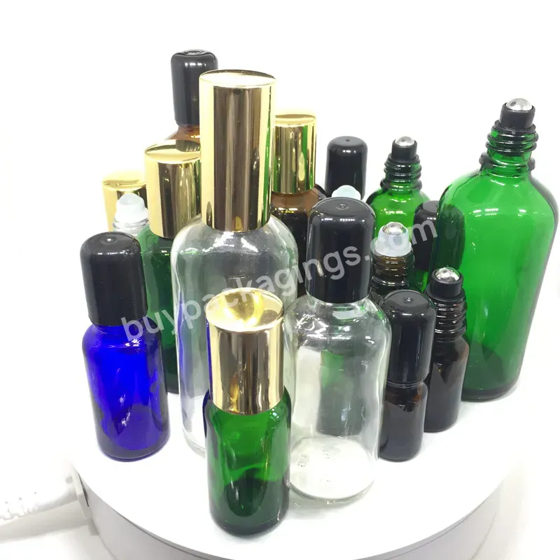 Perfume Roll On Glass Bottle 5ml 10ml 15ml 20ml 30ml 50ml 100ml Roller Bottle