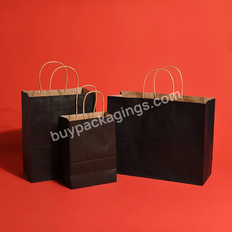 Personalize Gift Bag Paper Rose Gold Custom Packaging Paper Kraft Bag
