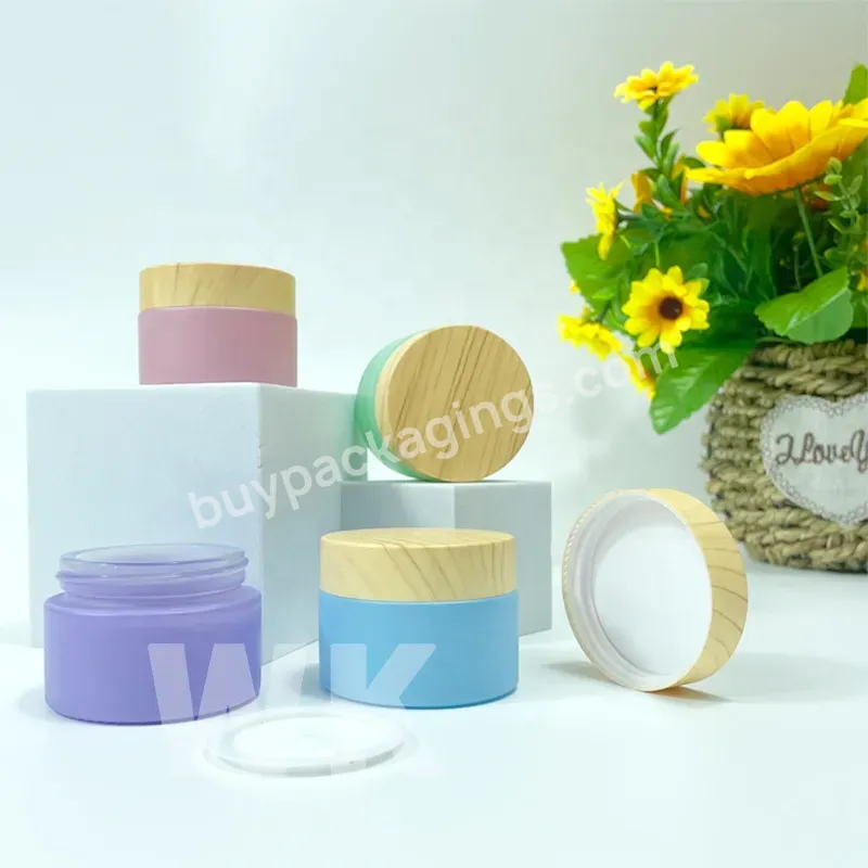 Personalized Competitive Price 20g Glass Cream Jar Luxury Face Cream Glass Skincare Jar