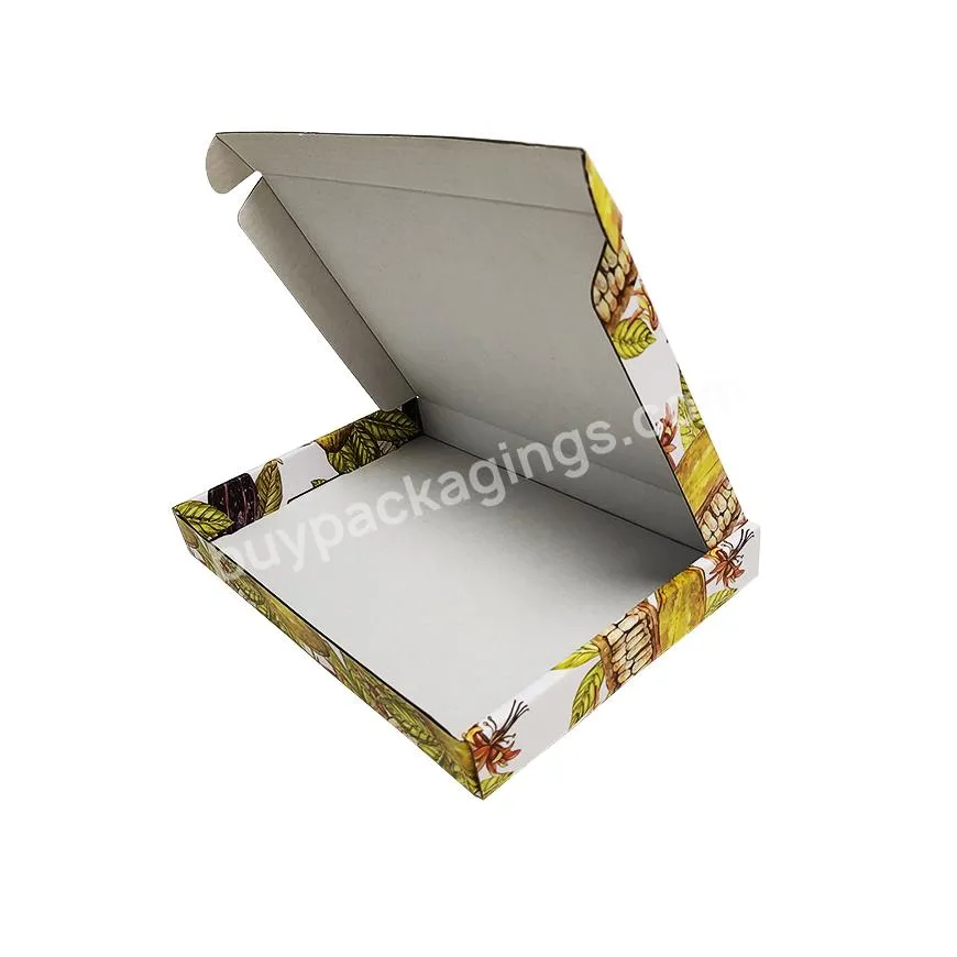 personalized corrugated custom mailer box window cardboard 9x6x3 shipping boxes