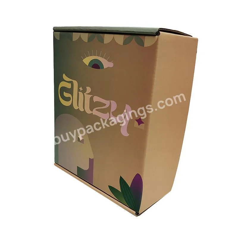 personalized corrugated custom mailer boxes with logo custom logo thick shipping box