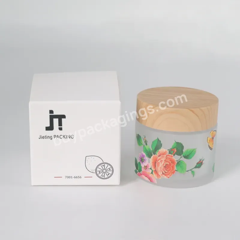 Personalized Custom Logo Paper Cream Jar Skin Care Box Makeup Cosmetic Packaging Boxes