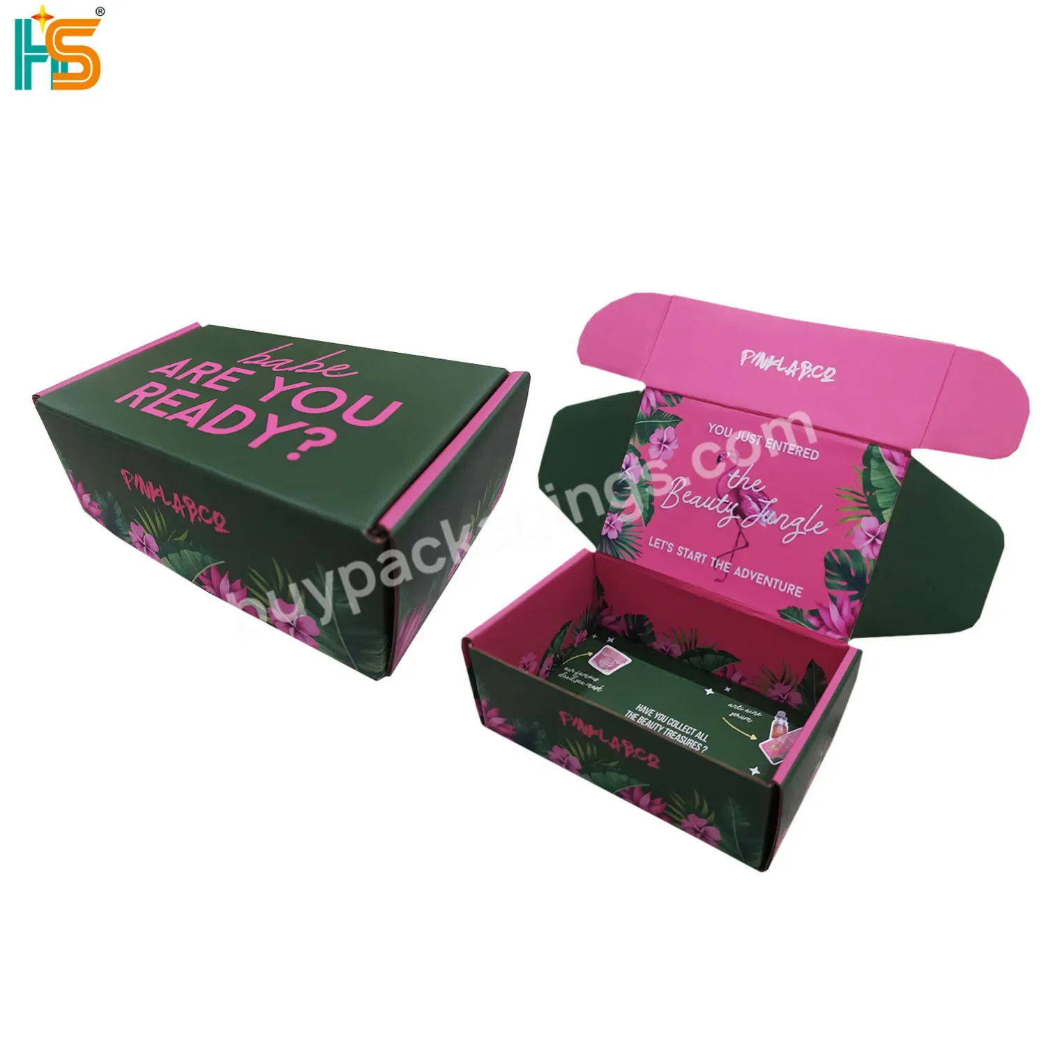 Personalized Customizable Gift Embalagem Corrugated Shipping Box Package Custom Boxes With Logo Packaging
