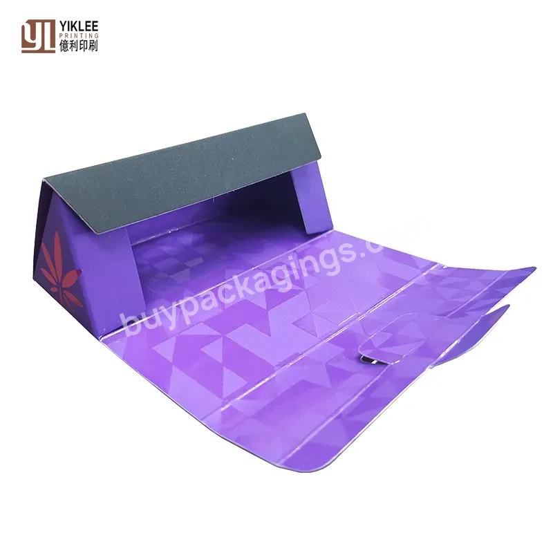 Personalized Design Easy Making Maple Triangle Foldable Cardboard Box