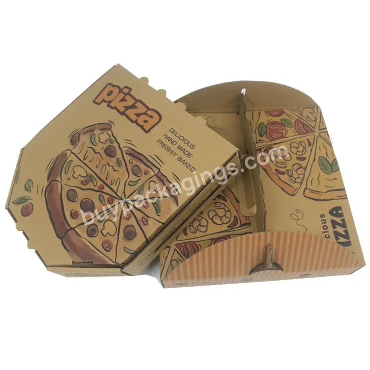 Personalized Pizza Box Supply Cheap Customized Pizza Box High Quality Takeaway Pizza Box