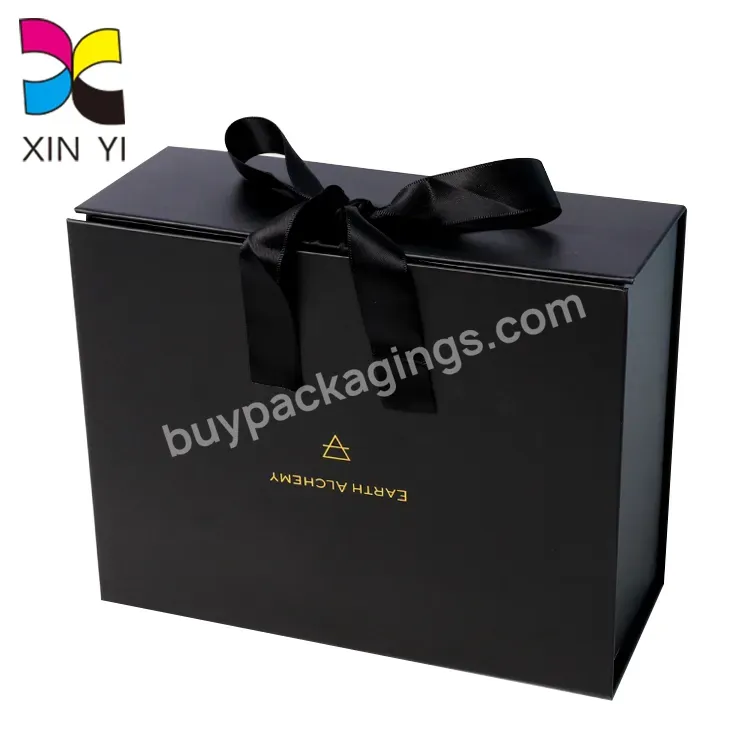 Personalized Wholesale Foldable Rigid Clothes Shirts Packaging Box With Handle